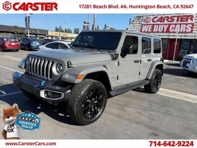 2022 Jeep Wrangler 4xe Unlimited Sahara 4x4 for sale in Huntington Beach, CA