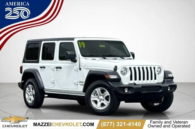 2019 Jeep Wrangler Unlimited Sport S 4x4 for sale in Vacaville, CA