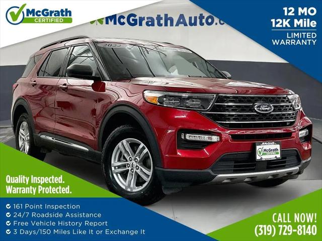 2022 Ford Explorer XLT for sale in Iowa City, IA