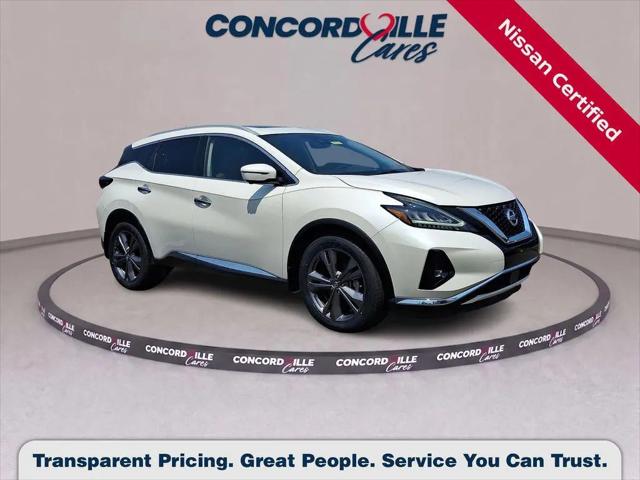 2022 Nissan Murano Platinum Intelligent AWD for sale in Glen Mills, PA
