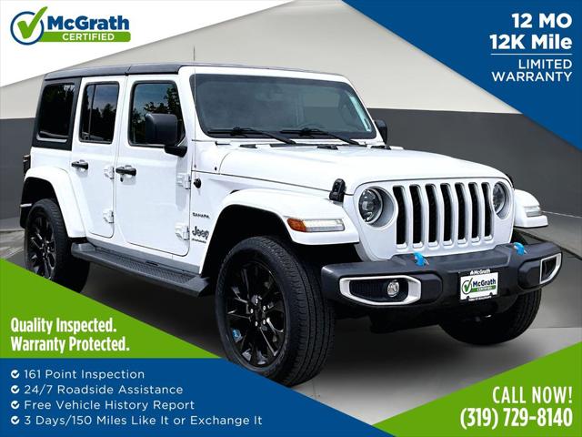 2023 Jeep Wrangler 4xe Sahara 4x4 for sale in DUBUQUE, IA
