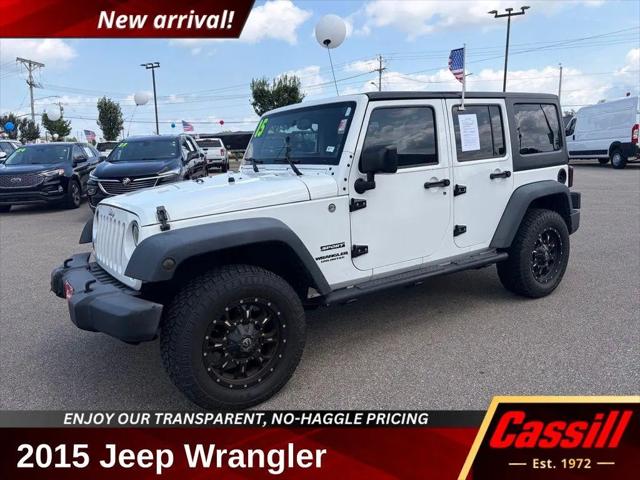 2015 Jeep Wrangler Unlimited Sport for sale in Cedar Rapids, IA