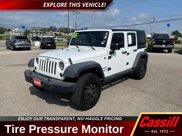 2015 Jeep Wrangler Unlimited Sport for sale in Cedar Rapids, IA