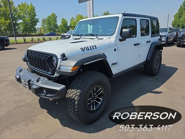 2026 Jeep Wrangler 4-Door Willys 4x4 for sale in Salem, OR