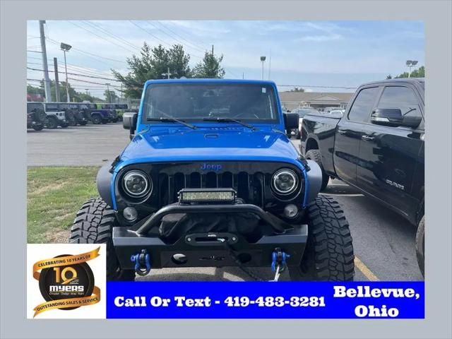 2015 Jeep Wrangler Willys Wheeler for sale in Bellevue, OH