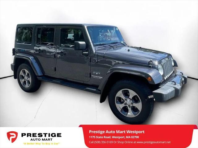 2018 Jeep Wrangler JK Unlimited Sahara for sale in Westport, MA