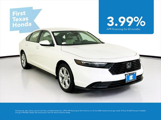 2026 Honda Accord Sedan LX for sale in Austin, TX