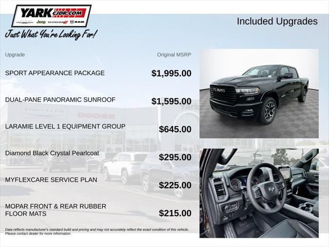 2027 RAM Ram 1500 RAM 1500 LARAMIE CREW CAB 4X4 57 BOX