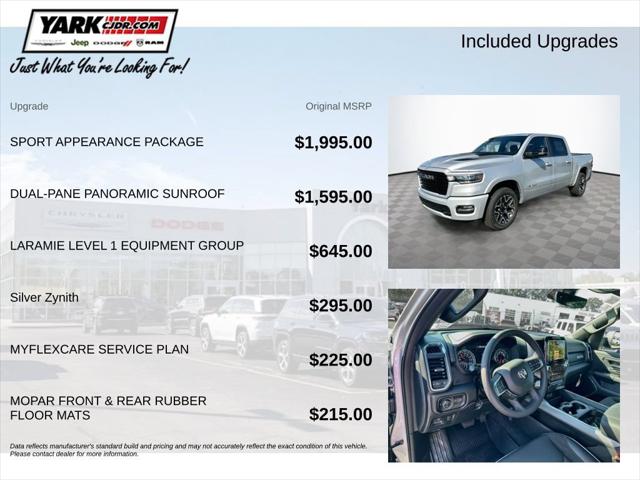 2027 RAM Ram 1500 RAM 1500 LARAMIE CREW CAB 4X4 57 BOX