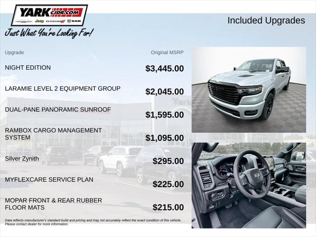 2027 RAM Ram 1500 RAM 1500 LARAMIE CREW CAB 4X4 57 BOX