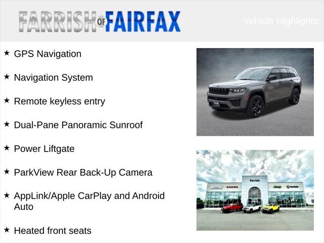 2027 Jeep Grand Cherokee GRAND CHEROKEE LIMITED 4X4 2027 Jeep Grand Cherokee GRAND CHEROKEE LIMITED 4X4