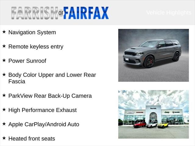 2027 Dodge Durango DURANGO R/T 392 PLUS AWD 2027 Dodge Durango DURANGO R/T 392 PLUS AWD