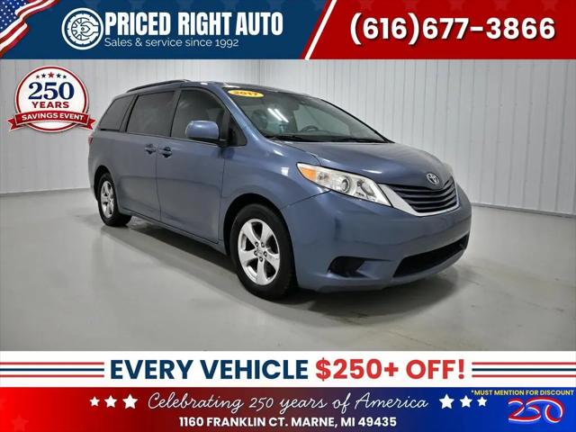 2017 Toyota Sienna LE 8 Passenger for sale in Marne, MI