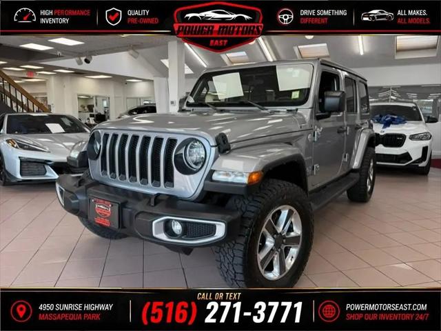 2021 Jeep Wrangler Unlimited Sahara for sale in Massapequa Park, NY