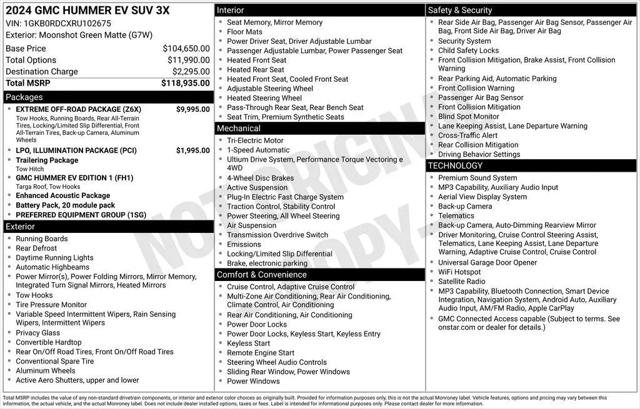 2024 GMC HUMMER EV 3X for sale in Dover, DE