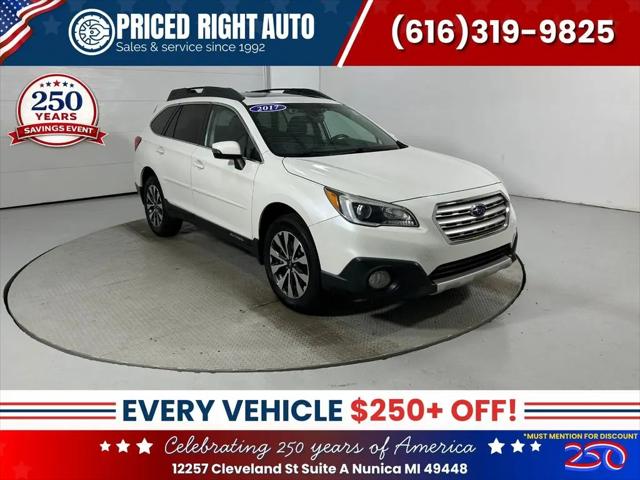 2017 Subaru Outback 2.5i Limited for sale in Nunica, MI