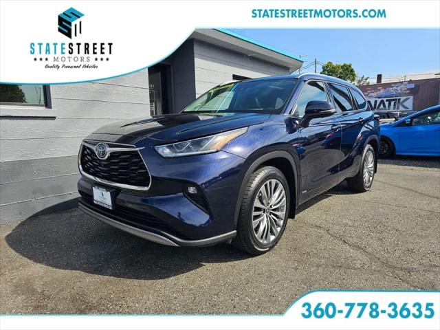 2024 Toyota Highlander Hybrid Platinum for sale in Bellingham, WA