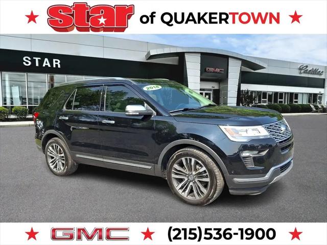 2018 Ford Explorer Platinum for sale in Quakertown, PA