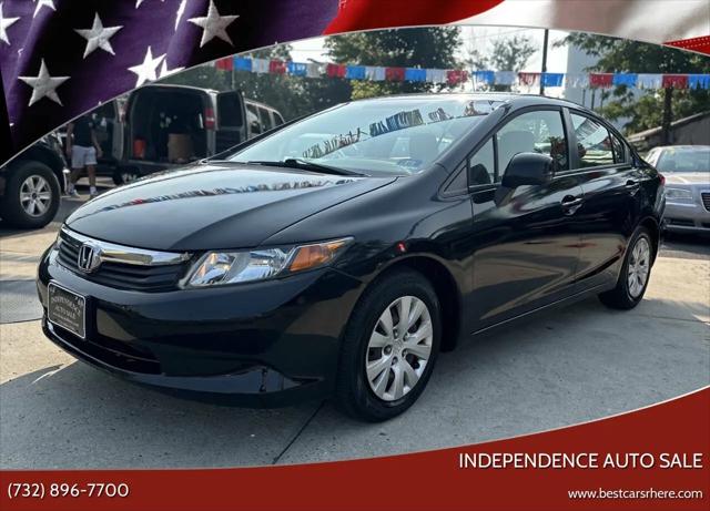 2012 Honda Civic LX for sale in Brodentown, NJ