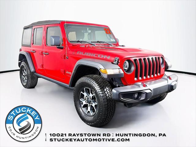 2022 Jeep Wrangler Unlimited Rubicon 4x4 2022 Jeep Wrangler Unlimited Rubicon 4x4