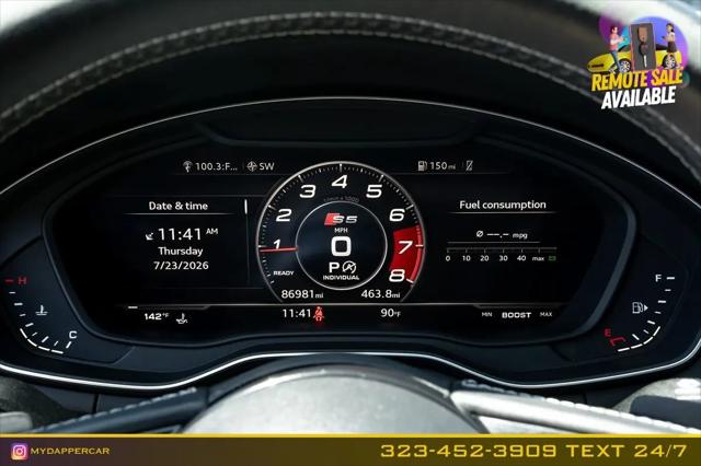 2018 Audi S5 3.0T Premium Plus