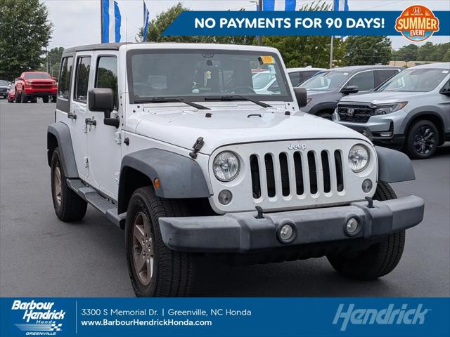 2016 Jeep Wrangler Unlimited Sport for sale in Greenville, NC