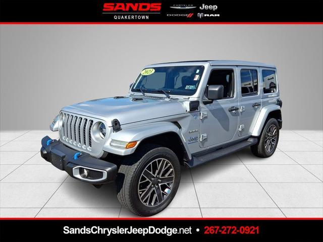2023 Jeep Wrangler 4xe Sahara 4x4 for sale in Quakertown, PA