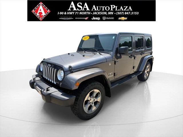 2017 Jeep Wrangler Unlimited Sahara for sale in Jackson, MN