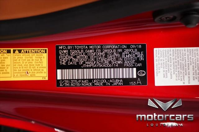 2019 Lexus LC 500 LC 500