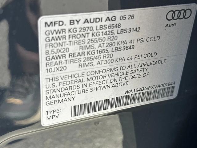 2027 Audi Q6 e-tron Premium quattro