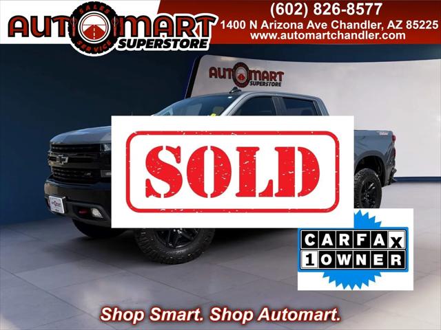 2021 Chevrolet Silverado 1500 4WD Crew Cab Short Bed LT Trail Boss for sale in Chandler, AZ
