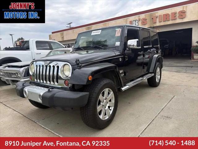 2012 Jeep Wrangler Unlimited Sahara for sale in Fontana, CA
