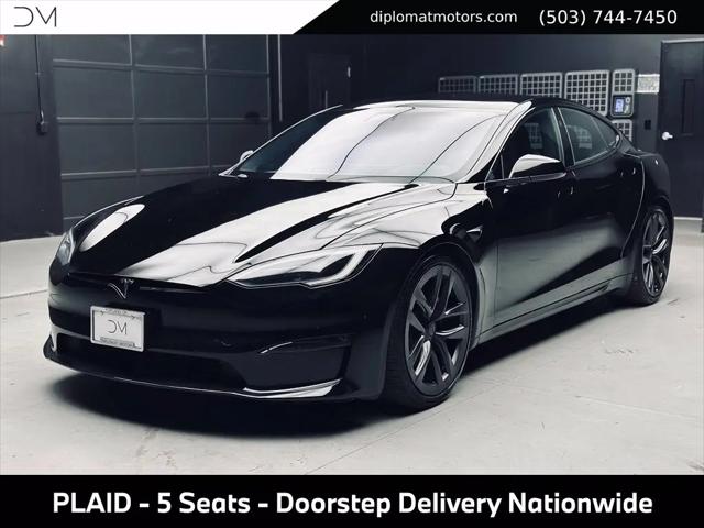2022 Tesla Model S Plaid Tri Motor All-Wheel Drive for sale in Troutdale, OR
