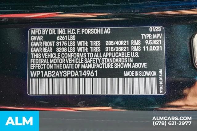 2023 Porsche Cayenne S Platinum Edition