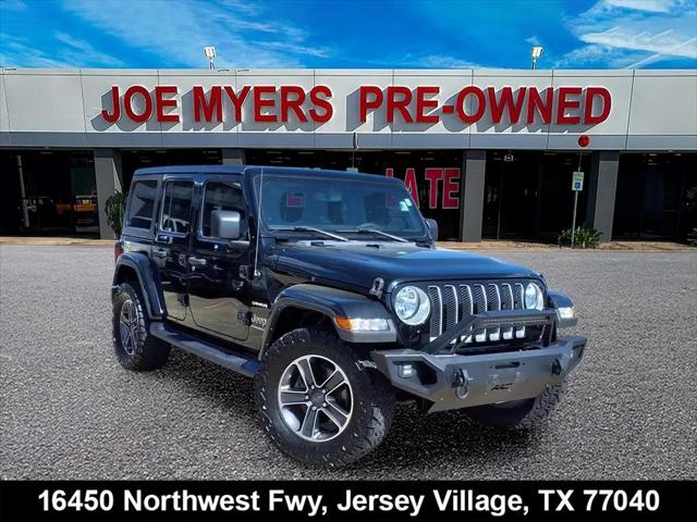 2023 Jeep Wrangler 4-Door Sahara 4x4 for sale in Houston, TX