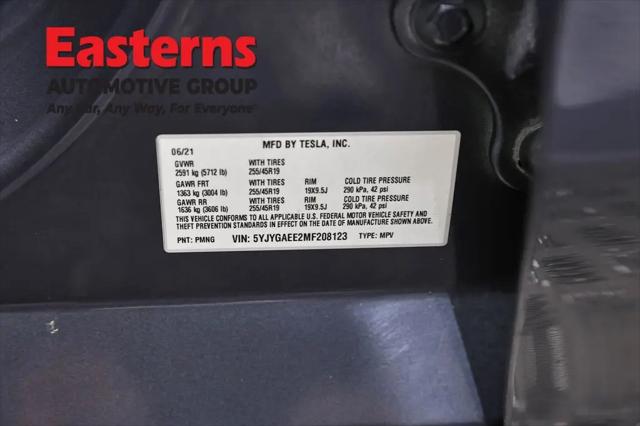 2021 Tesla Model Y Long Range Dual Motor All-Wheel Drive