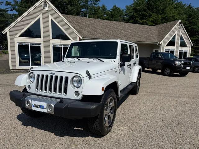2018 Jeep Wrangler JK Unlimited Sahara for sale in North Hampton, NH