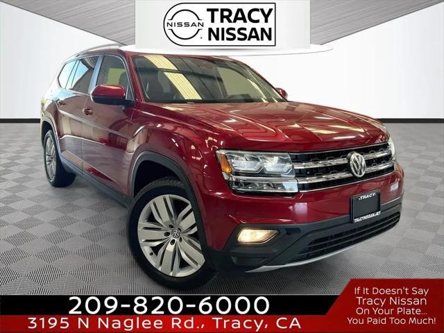 2019 Volkswagen Atlas 3.6L V6 SE w/Technology for sale in Tracy, CA
