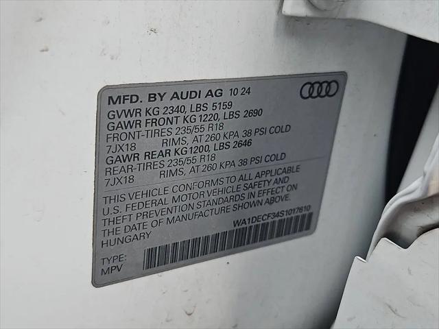 2025 Audi Q3 Premium 45 TFSI S line quattro Tiptronic