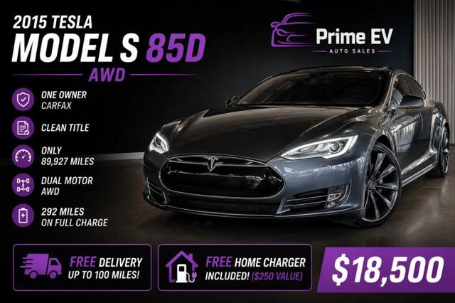 2015 Tesla Model S 85D for sale in La Habra, CA