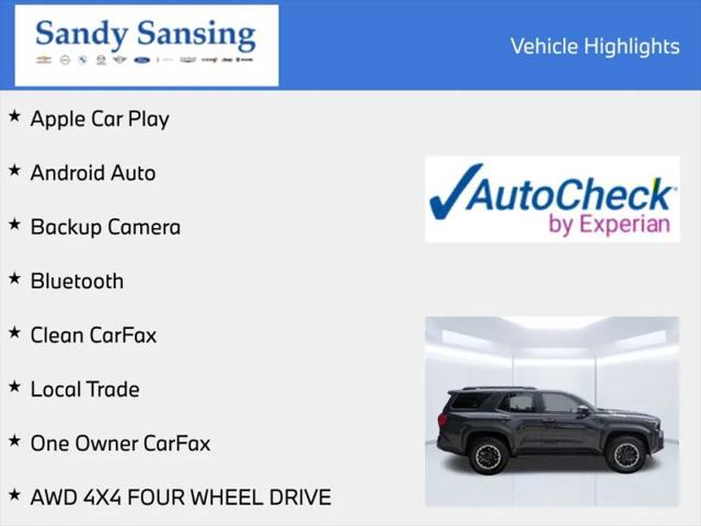 2026 Toyota 4Runner TRD Off Road Premium