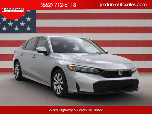 2025 Honda Civic LX for sale in Sardis, MS