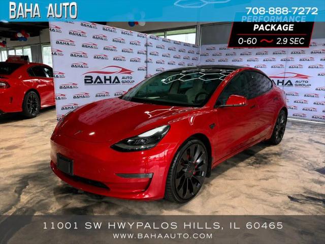 2021 Tesla Model 3 Performance Dual Motor All-Wheel Drive for sale in Palos Hills, IL