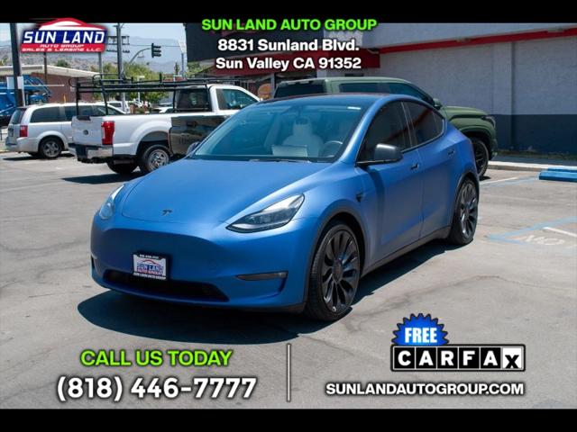2023 Tesla Model Y Performance Dual Motor All-Wheel Drive for sale in Sun Valley, CA