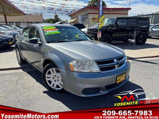 2013 Dodge Avenger SE V6 for sale in Manteca, CA