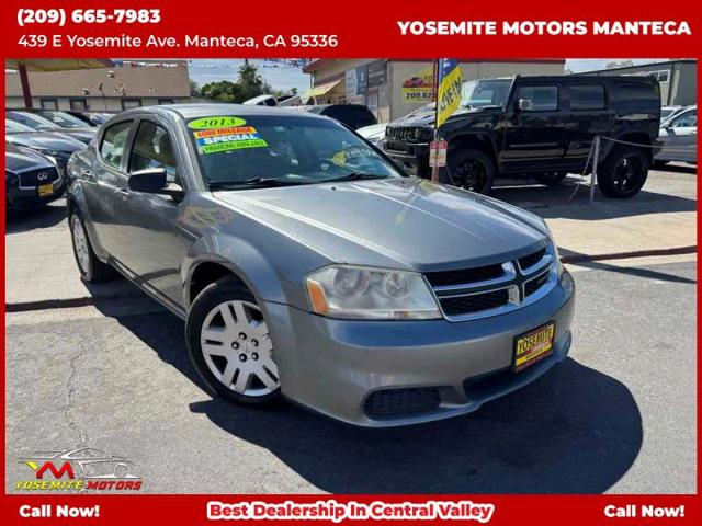 2013 Dodge Avenger SE V6 for sale in Manteca, CA
