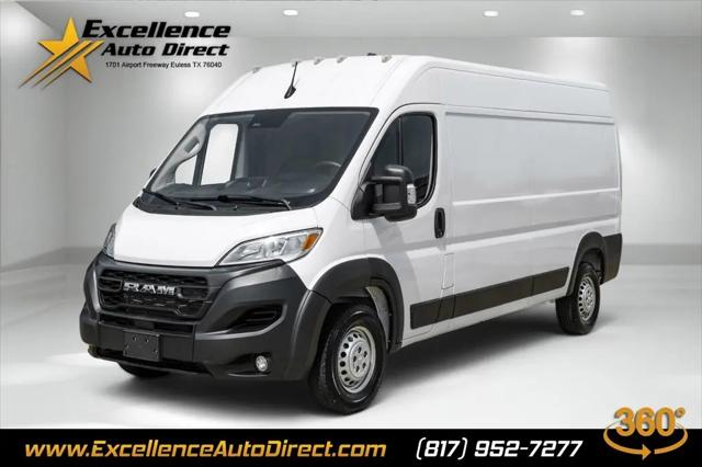 2024 Ram ProMaster 2500 Cargo Van Tradesman High Roof 159" WB w/Pass Seat for sale in Euless, TX