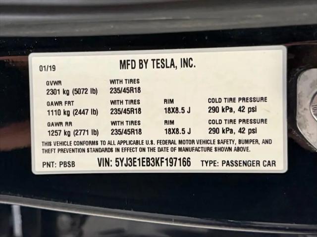 2019 Tesla Model 3 Performance
