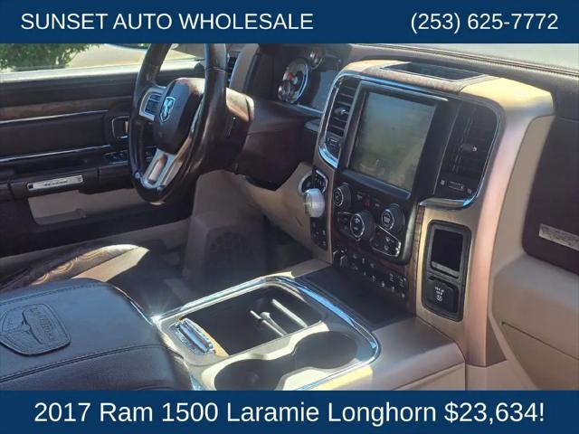 2017 Ram 1500 Longhorn Crew Cab 4x4 64 Box