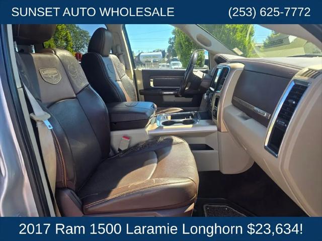 2017 Ram 1500 Longhorn Crew Cab 4x4 64 Box